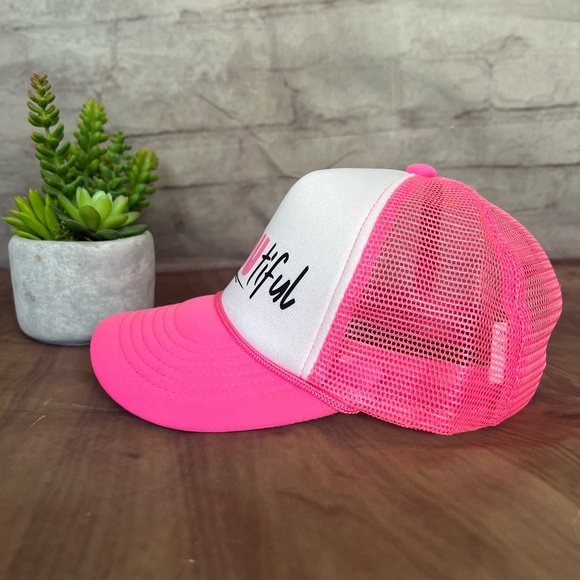 Casquette Trucker Vintage Yellow Freight - Fermeture Snap-back - Devant En Mousse, Dos Mesh - Occasion